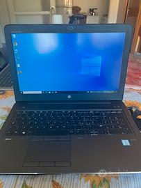 HP ZBook 15 G4 – i7 7a Gen, 16 GB RAM, SSD 512 GB