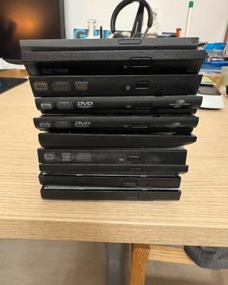 Lotto 10 Lettore Masterizzatore DVD per Notebook