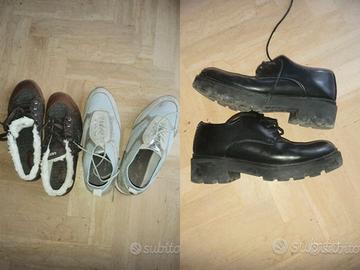 Lotto 3 paia  scarpe donna n 39