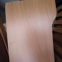 letto matrimoniale  -  col. noce + comodini