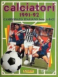 Album figurine calciatori panini 1991/92 completo