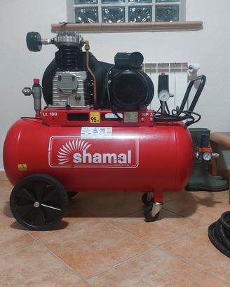Compressore Shamal 100 litri 3 HP 