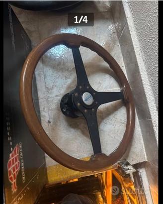 volante legno Fiat Lancia