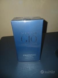 profumo acqua di gio 60ml