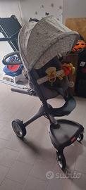 Trio Stokke Xplory, passeggino ovetto e navicella