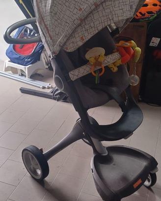 Trio Stokke Xplory, passeggino ovetto e navicella