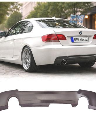 DIFFUSORE BMW E92 E93 2 USCITE ROTONDE