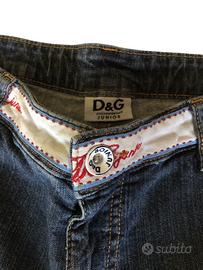 Jeans Bermuda D&G Junior ragazza