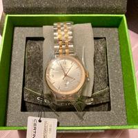 CERTINA DS acciaIo oro PVD