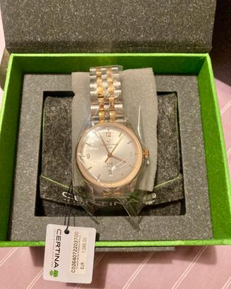 CERTINA DS acciaio  oro PVD