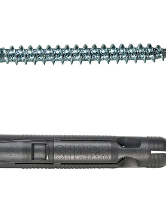 100 Tasselli 8mm in nylon con viti Wurth SHARK PRO