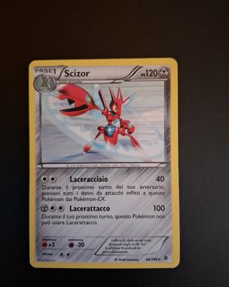 Scizor Holo 94/149 Pokemon Confini Varcati 2012