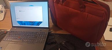 Lenovo ThinkPad P16S P16 Piquadro borsa garanzia