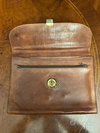 Borsa portadocumenti in pelle
