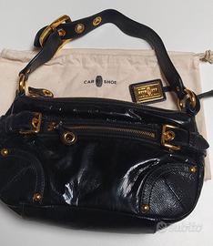 Borsetta Car Shoe originale vernice nera tracolla