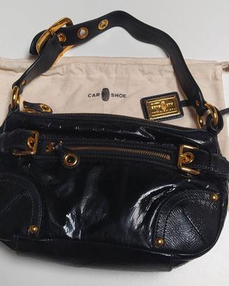 Borsetta Car Shoe originale vernice nera tracolla