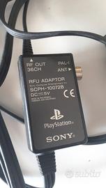 cavo adattatore rfu x giochi playstation ps 1 psx