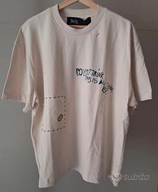 Elvis Tee Paly Hollywood T-Shirt Crema Taglia M