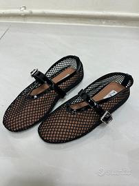 Scarpe Mary Jane Alaia in rete, taglia 38
