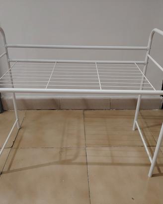 Mensola Salvaspazio in metallo bianco