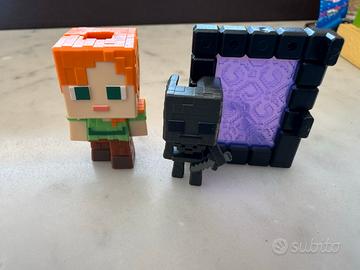 2 personaggi Minecraft