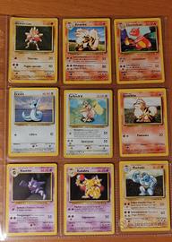 Lotto 54 Carte Pokémon Vintage Set Base + 1 Holo