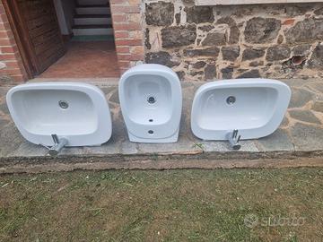 Hidra ceramica lavandini e 1 bidet