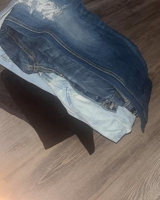 set di jeans  marca e taglia casuale