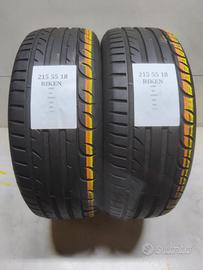 2 GOMME 215 55 18 RIKEN ET093