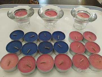 3 portacandele neglicence ikea e 20 candeline re