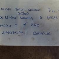 Cambio manuale 5m nissan trade/cabstar 3.0td bd30d
