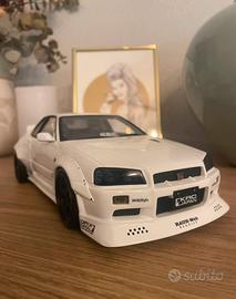 Nissan skyline GT-R R34 KRC ottomobile 1:18