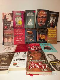 lotto di 18 romanzi
