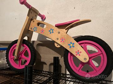 Bici senza pedali, balance bike 2-4 anni