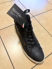 Sneakers uomo nere alte Nero Giardini