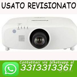 Panasonic proiettore 6500 lumen con ottica interc