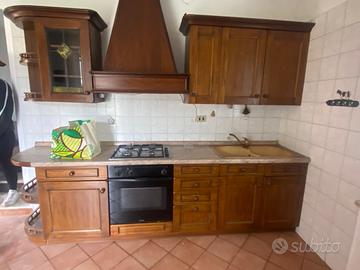 cucina in vero legno