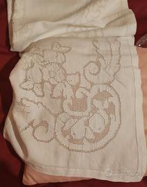 Tovaglia sfilato siciliano da 12