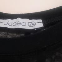 Maglietta elegante con braccia trasparenti