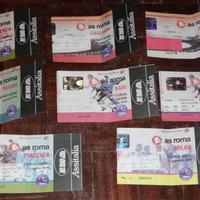 8 Biglietti AS Roma stagione 1998 1999