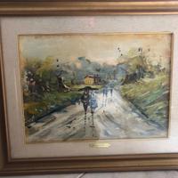 Quadro paesaggio M. Santini