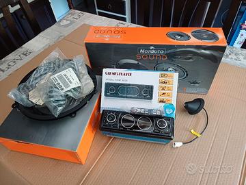 autoradio e altoparlanti 