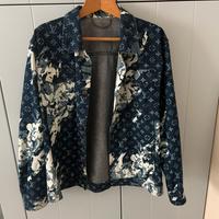 Louis Vuitton Giacca in jeans monogram denim bleac