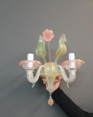 applique in vetro di murano 