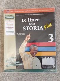 Libro Le linee della storia Plus 3 + DVD + Atlante