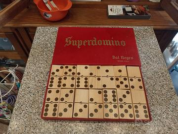 Dal Negro : Super Domino XL ( tessere in legno cm.