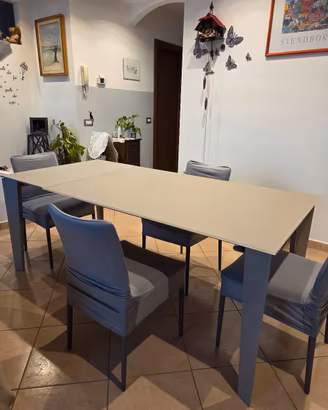Tavolo soggiorno Cruz Bontempi  140/190 x 90