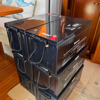 Batterie al litio da 12 V, 2 da 200 Ah