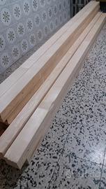  28 murali travi Listelli in lamellare 242x7,5x6