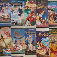 COLLEZIONE 14 VHS DISNEY ORIGINALI